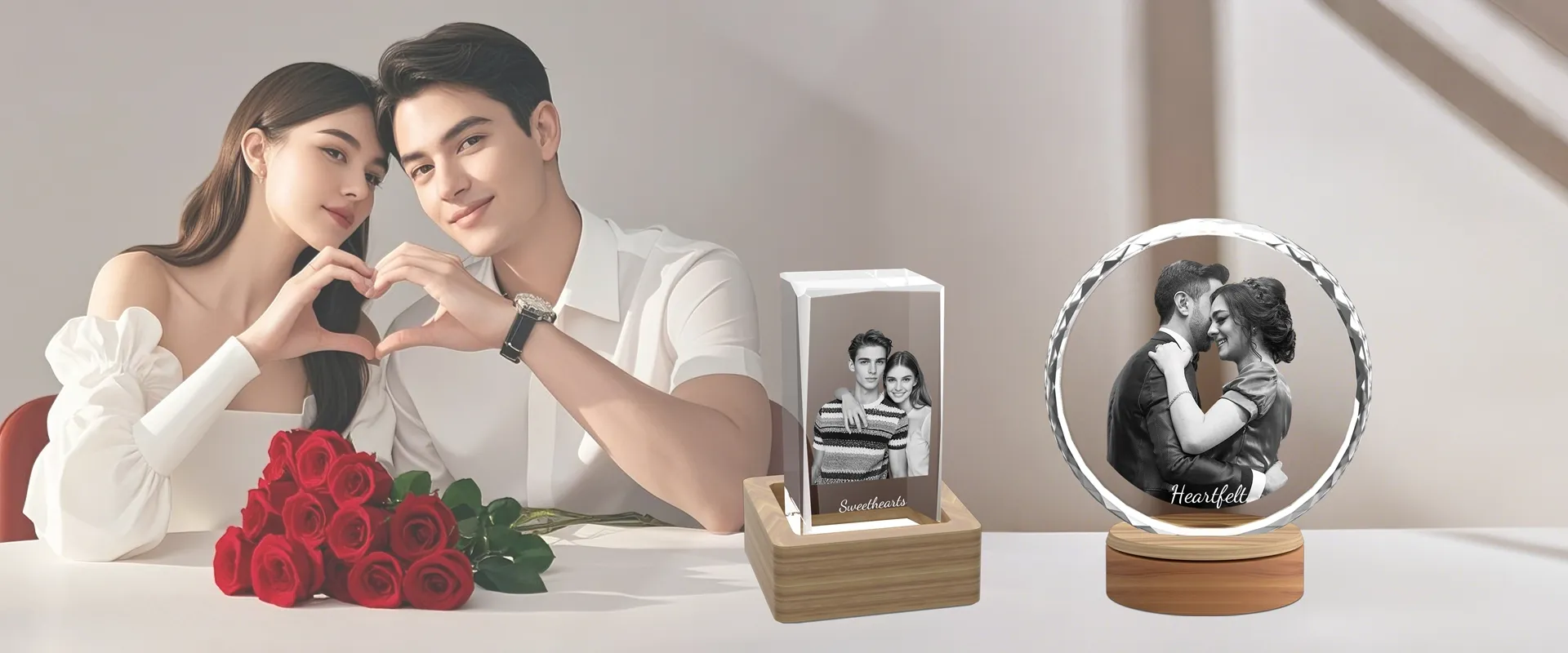 Celebrate Love with Crystify’s Unique Couples Gifts in Crystal