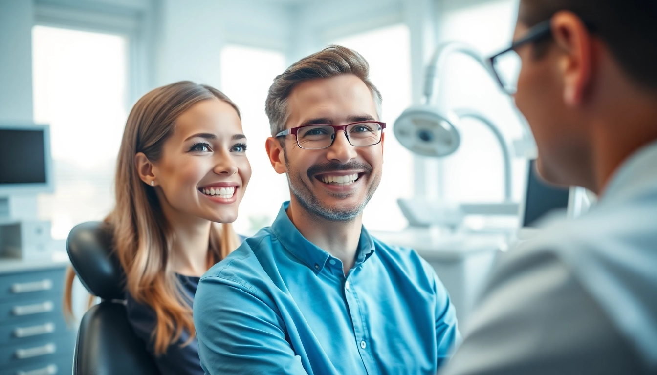 Consultation about braces Myrtle Beach in a bright, professional dental setting.